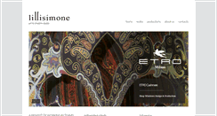 Desktop Screenshot of lillisimone.it
